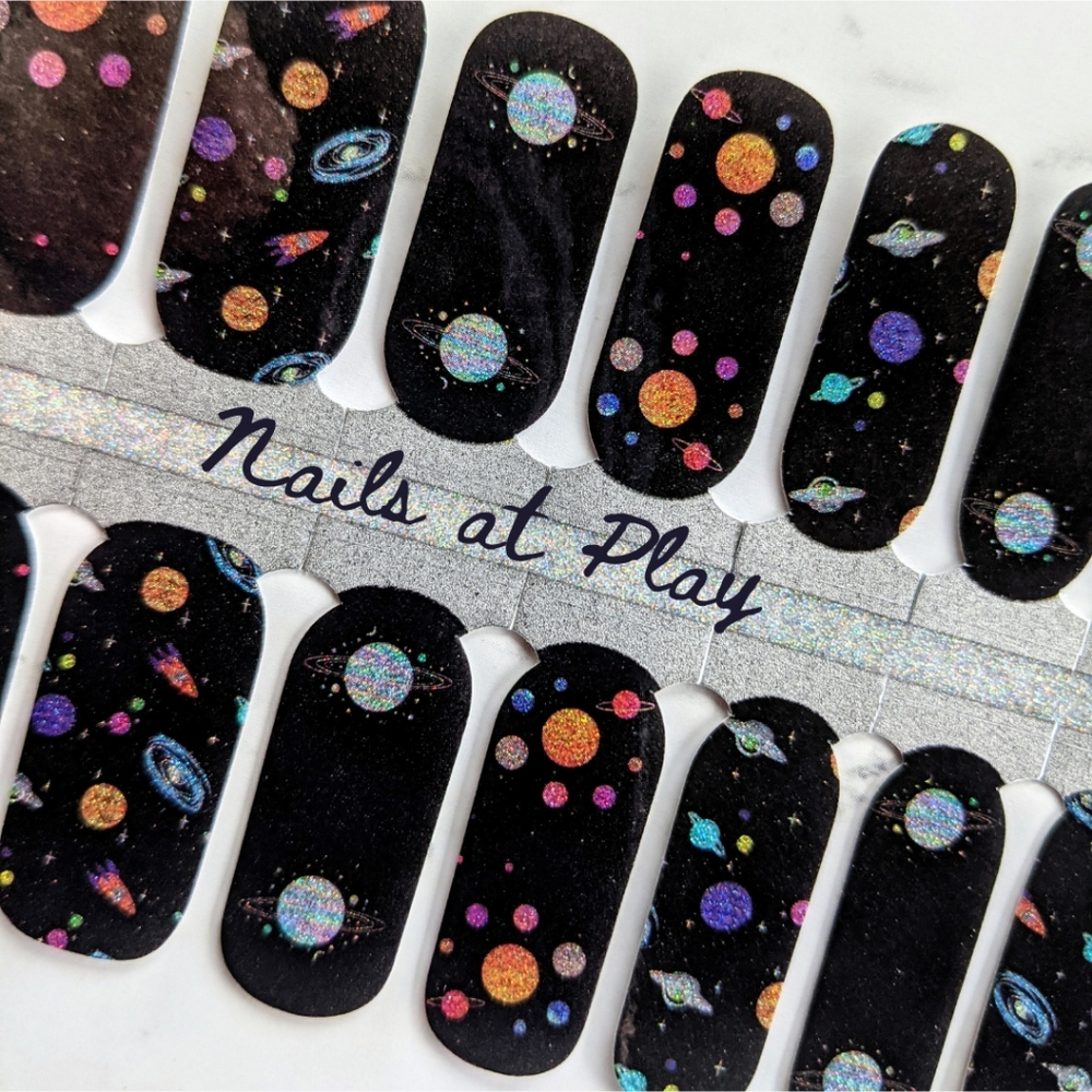 5 for $15 Nail Wraps- Orbital